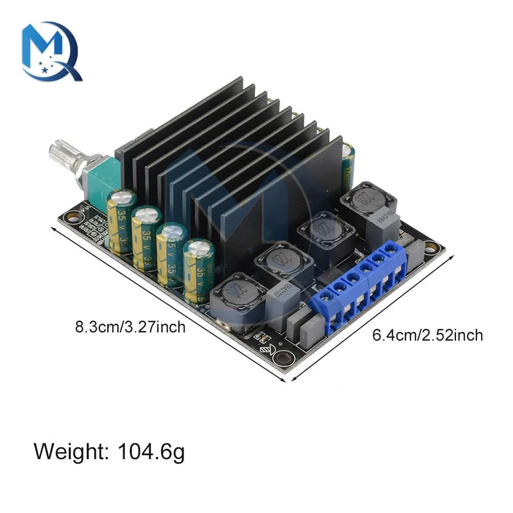 Цифровой усилитель аудиоплата TDA7498 Power Audio Amp 2 0 усилители класса D