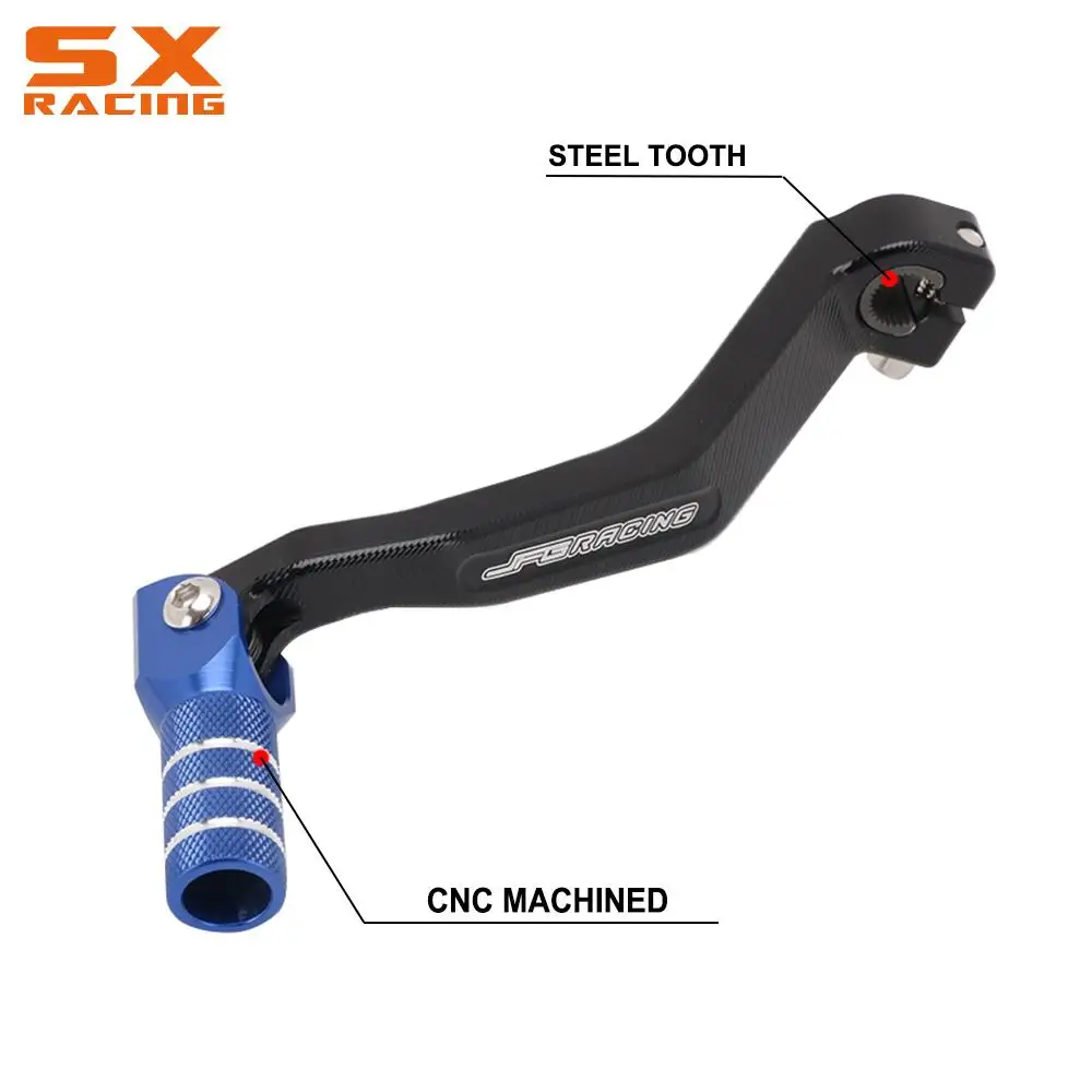 Рычаг переключения передач CNC для мотоцикла Yamaha YZ125 YZ250 YZ125X YZ250X YZ125G YZ250G YZ 125 250 2005
