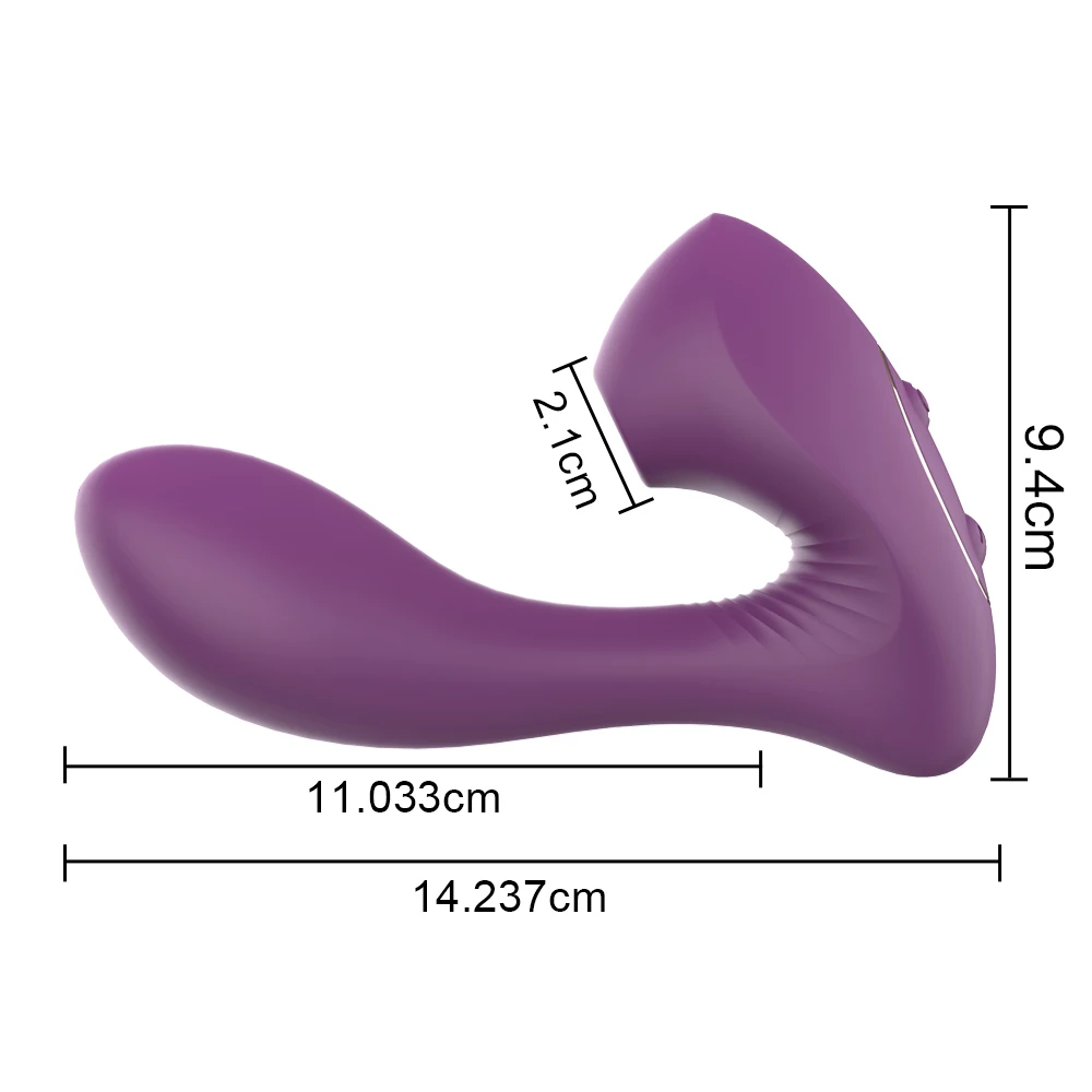 Присоска на клитор фаллоимитатор вибратор Секс игрушки для женщины присосках