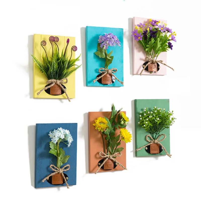 Скандинавский дом для гостиной настенный Декор планка имитация растения