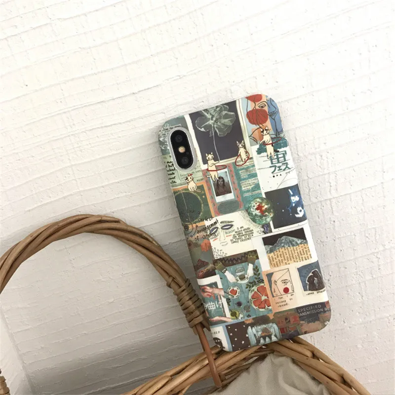 

Japan Cartoon Hard Phone Case For iPhone 6 6s 7 8 Plus 2020 SE 7Plus 8Plus X XR XS Max XSMax 10 Case Capinha Cover Shell Bag