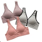 Бюстгальтер для кормящих мам, нижнее Белье для беременных, хлопковый тонкий бюстгальтер для кормящих матерей T0205