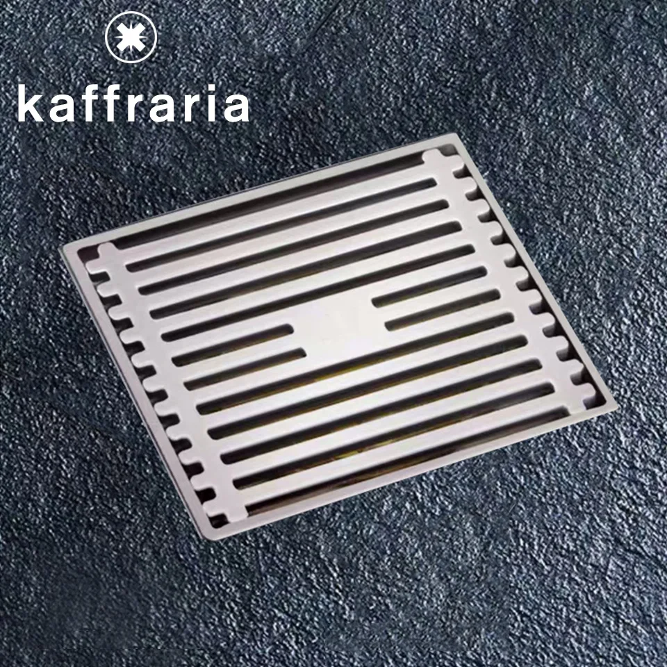 Слив Kaffraria в полу 304 для душа из нержавеющей стали Ванная комната Кухня Frool
