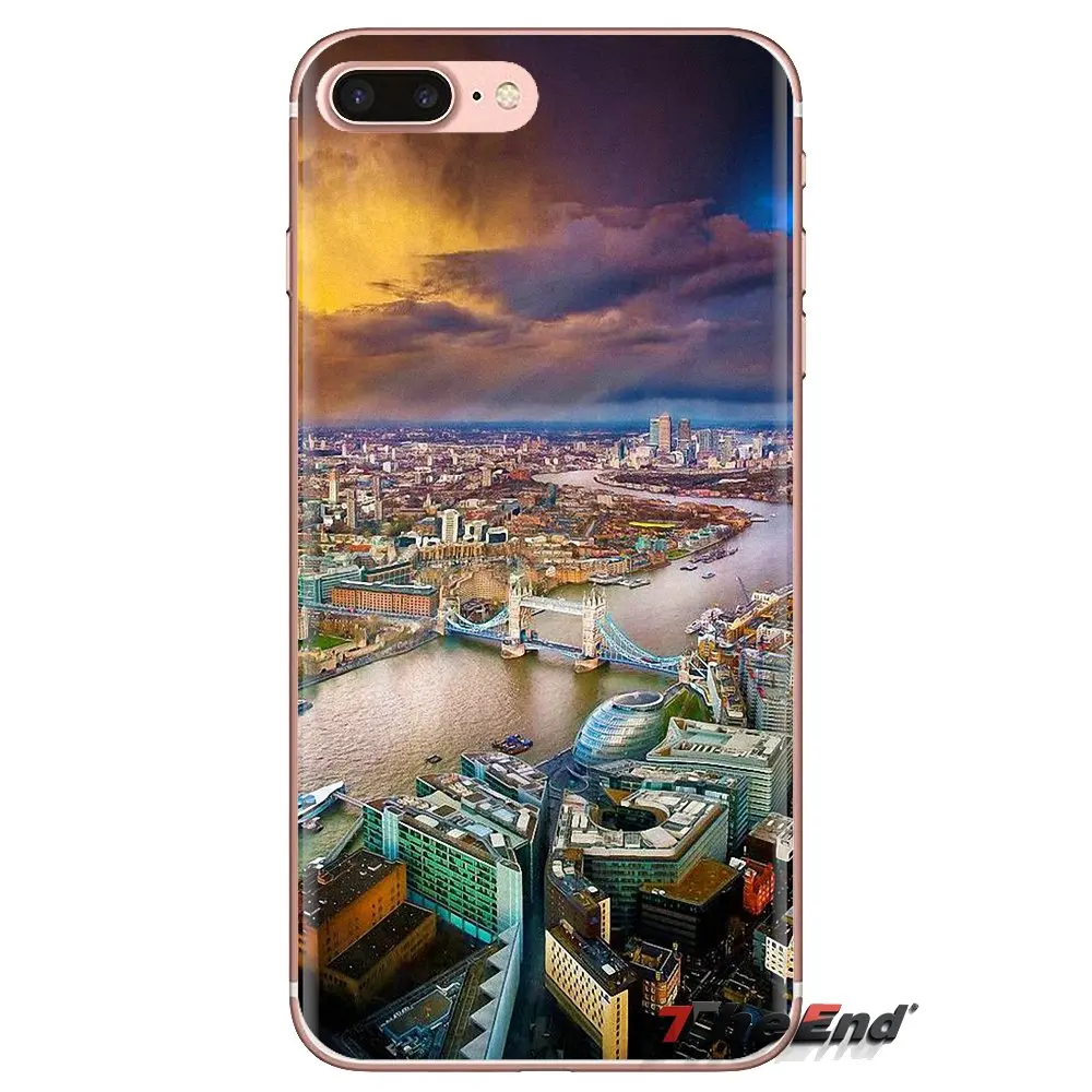 Tower Bridge of London England For Huawei Honor 7X V10 6C V9 6A Play 9 Mate 10 Pro Y7 Y5 P8 P10 Lite Plus GR5 2017 Silicone Case | - Фото №1