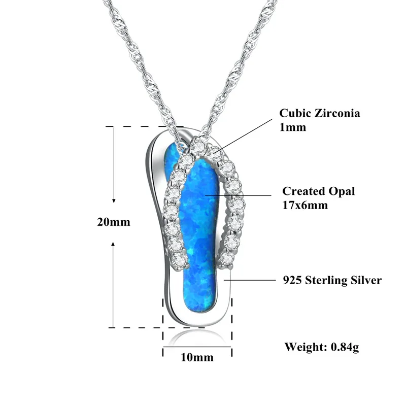 Женская подвеска из серебра 925 пробы с голубым и белым огненным опалом|fire opal|pendant