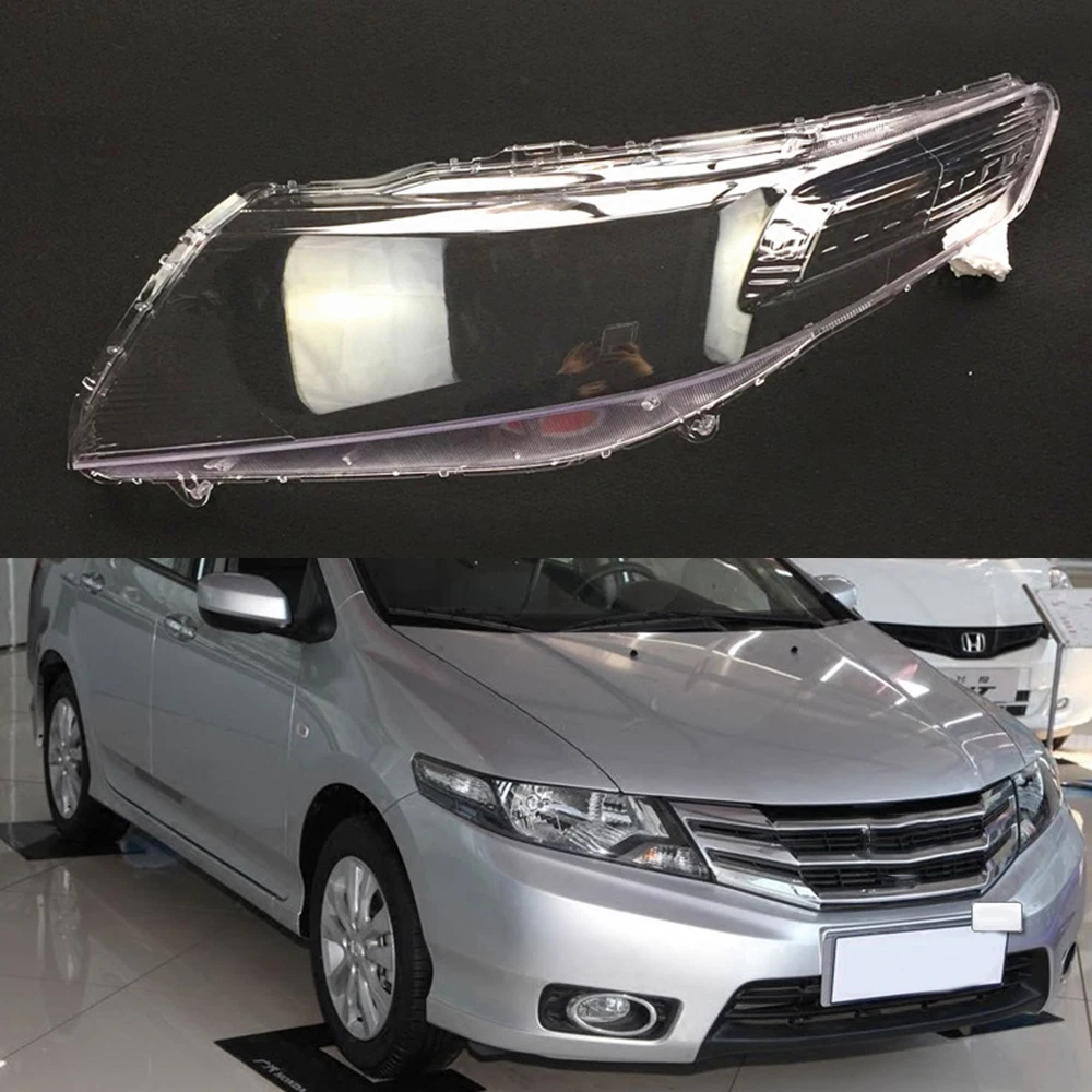 Для Honda City 2009 2010 2011 2012 2013 крышка для фары Прозрачная крышка для автомобильных фар Замена объектива Прозрачная крышка для авто