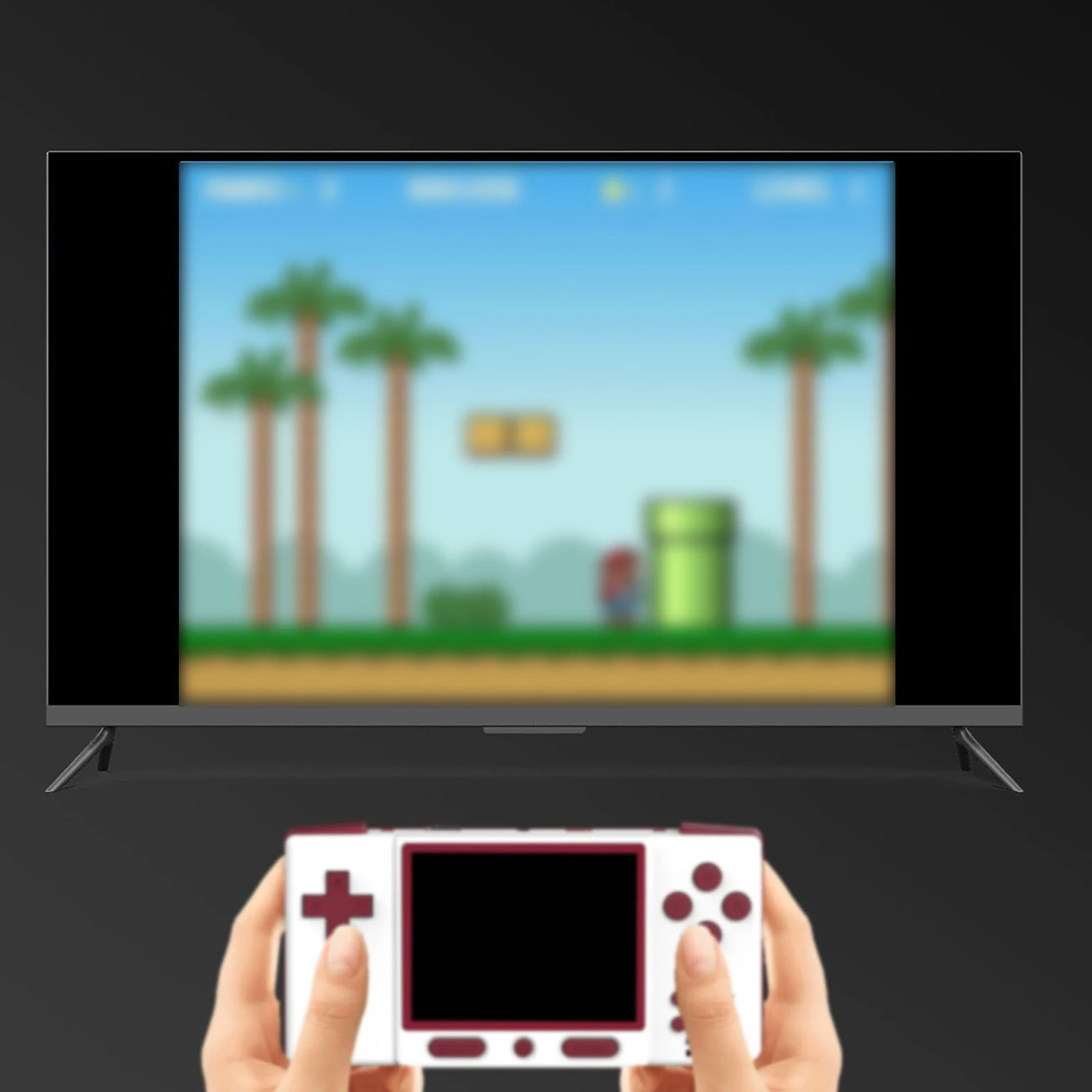 

Nice Pop For DIGIRETRO Boy Handheld Game Console For Retro Game Compatible FOR Official GBA Game Cards