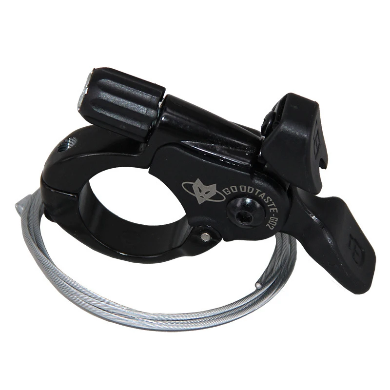 Black button G02 1 шт. блокировка провода рычаг управления горный велосипед Rockshox UDING вилка управления Лер лиса переключатель кнопка отчет Аксессуары для велосипеда - Цвет: Black button G02