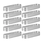 10 упаковок, кольца для выпечки, перфорированные кольца для выпечки, кольца для выпечки тортов из нержавеющей стали, кольца для выпечки