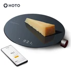 Умные кухонные весы HOTO, цифровые светодиодные электронные весы, прибор для измерения массы пищи, Bluetooth, приложение, кухонный аксессуар, измерительный прибор