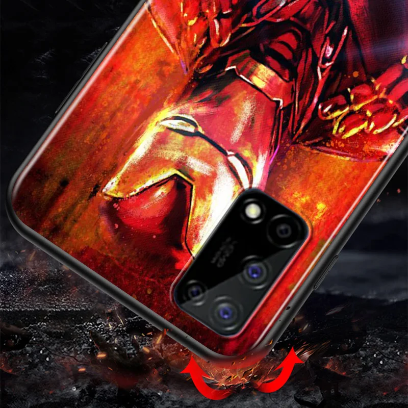 

Cool Super Men Hero Steel For Honor X10 5G 10X 10i 10 9C 9S 9A 9i 9N 9X Pro 9 Lite Phone Case