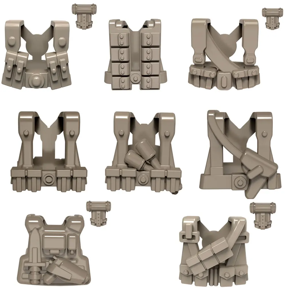 10 шт./лот Тактический немецкий рейнджер жилеты Вторая мировая война Второй