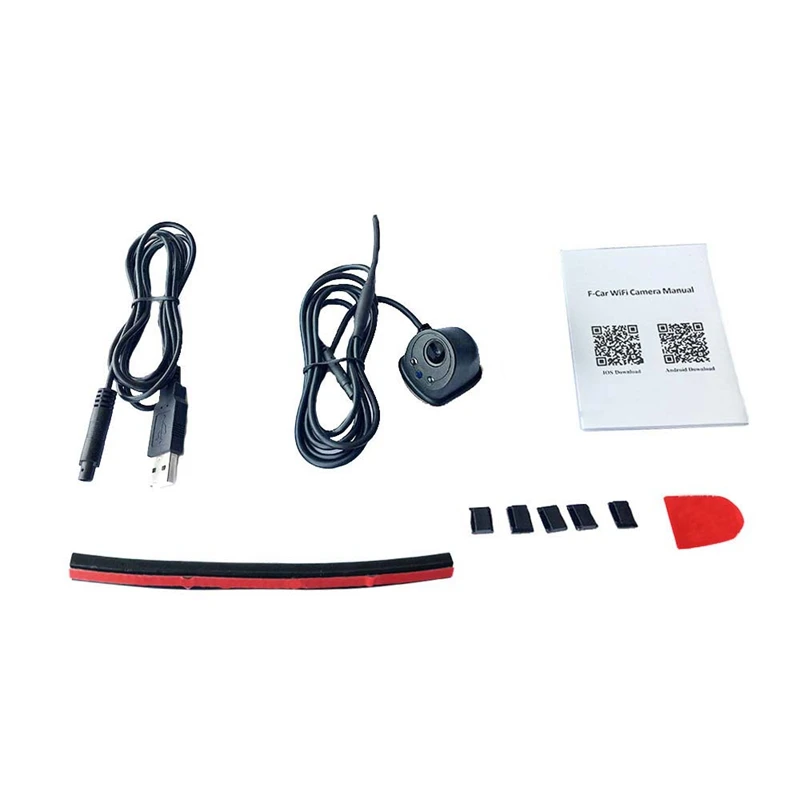 Беспроводная Автомобильная камера заднего вида с Wi-Fi USB миниатюрный