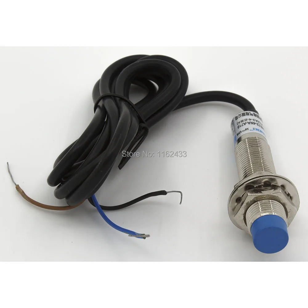 

Индуктивный бесконтактный датчик, M12, 4 мм, NPN, кабель 2 м LJ12A3-4-Z/BX