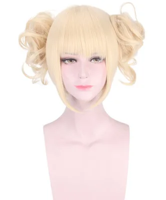 Парик унисекс для костюма химико Тога из м/ф Мой Хэллоуин | Тематическая одежда и