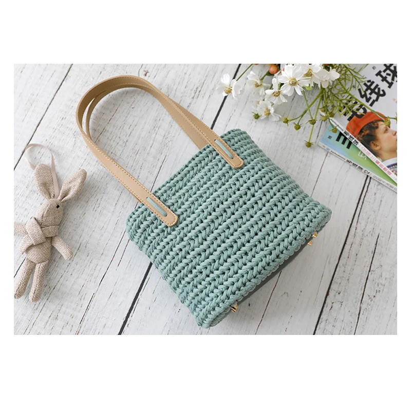 Плоская ленточная пряжа 200 г/шарик для рукоделия специально используется