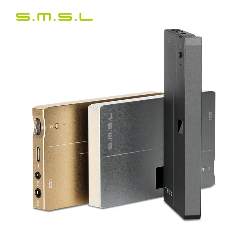 Портативный усилитель для наушников SMSL IQ 32 бит/768 кГц DSD512|Усилители наушников| |