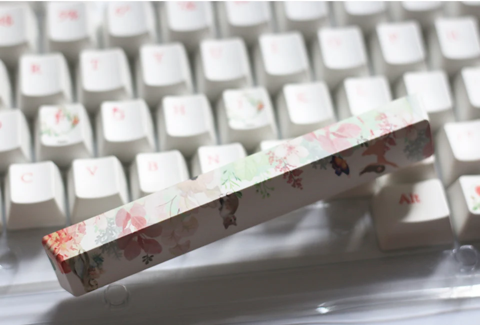 PBT сублимационные корейские колпачки для ключей с подсветкой 104 клавиш Cherry Mx переключатели колпачки для ключей съемник для механической клавиатуры