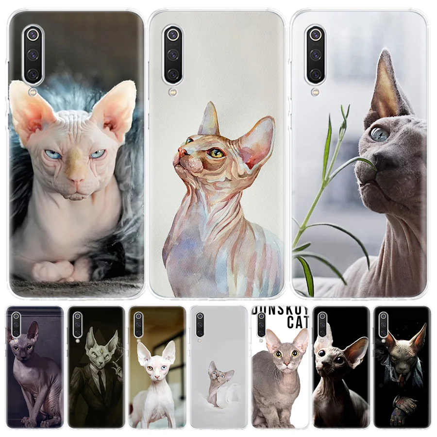 Чехол Sphynx с изображением кота для телефона Xiaomi Redmi Note 10 9S 9 8T 8 7 7A 8A 9A 9C 6A 6 S2 K20 S30 Pro