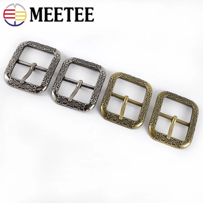 Пряжки для ремня из латуни винтажный античный серебряный 35 мм 2/5 шт. | Дом и сад