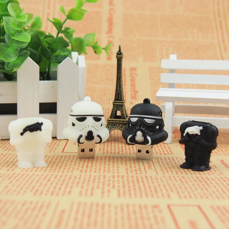 Cle USB Mini Chiavetta Star Wars Robort Memoria флешка Флешка 128 МБ 32 Гб 64 | Компьютеры и офис
