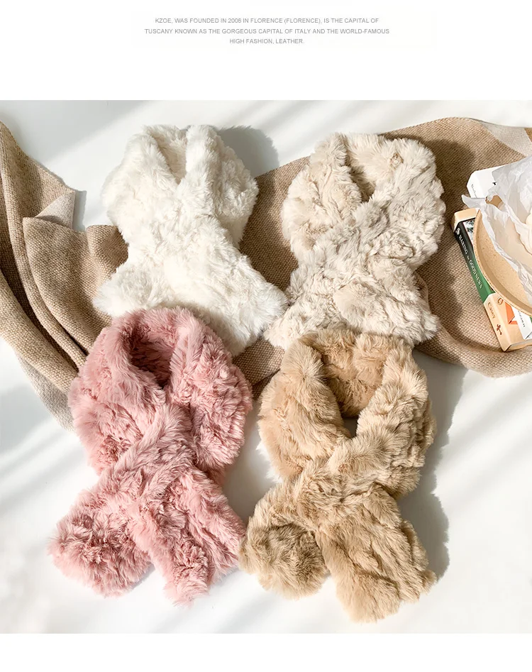 

High Quality Scarf New Style Plush Neck for Warmth in Winter