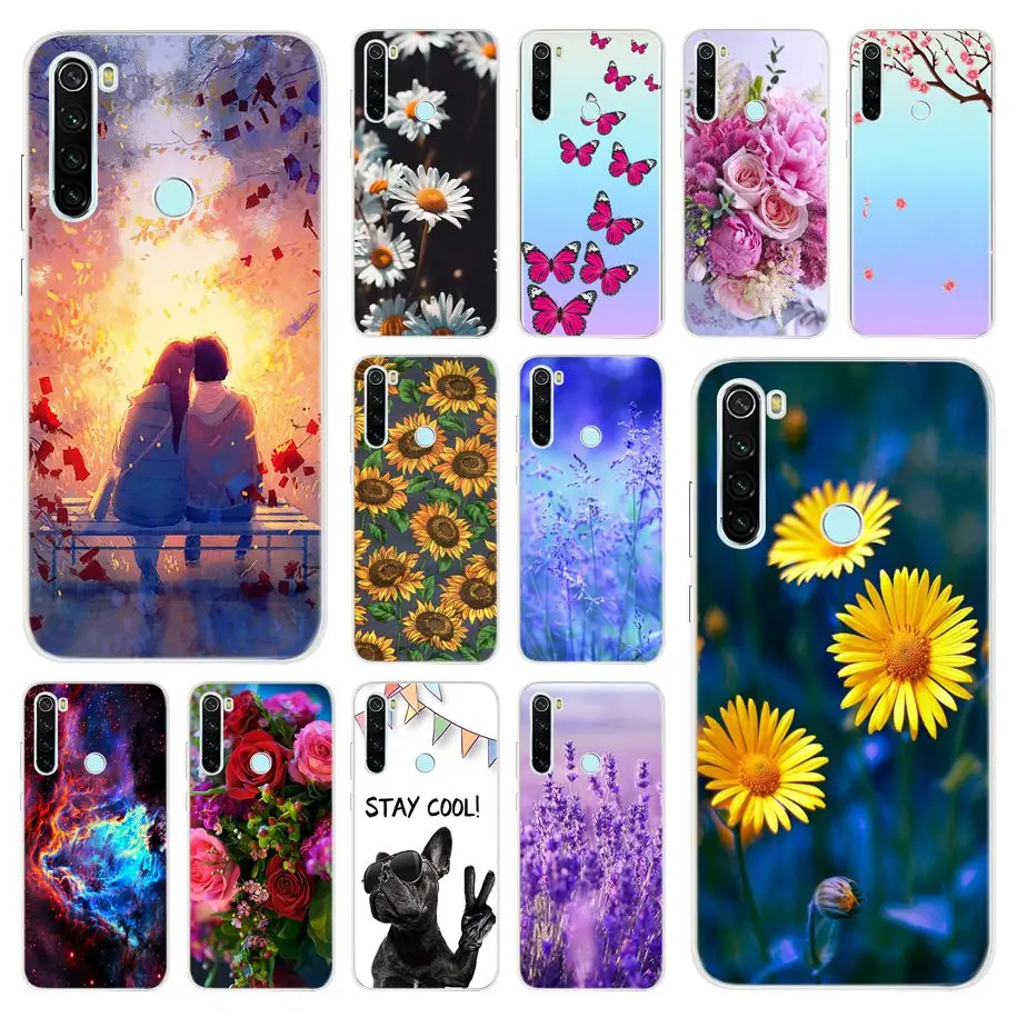 Чехол для телефона Xiaomi Redmi Note 8 T, силиконовый чехол для Redmi Note 8 T Note8T 8Pro, чехлы, оболочка для Xiomi Redmi Note 8 2021, оболочка