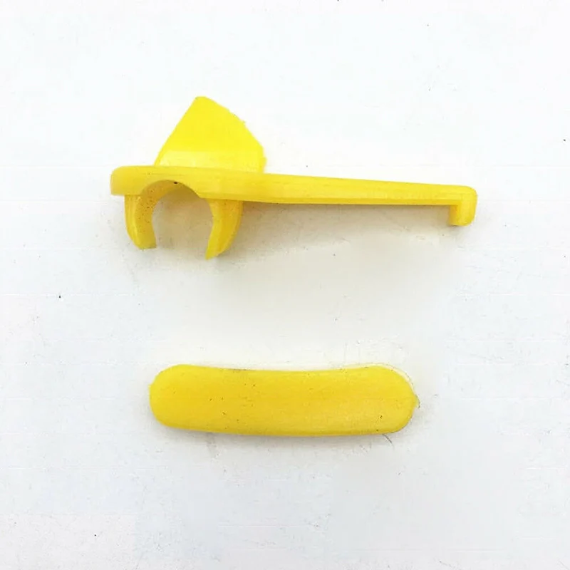 

Rim Head Protectors Tyre Insert Mount Plastic Yellow 12Pcs Accessories