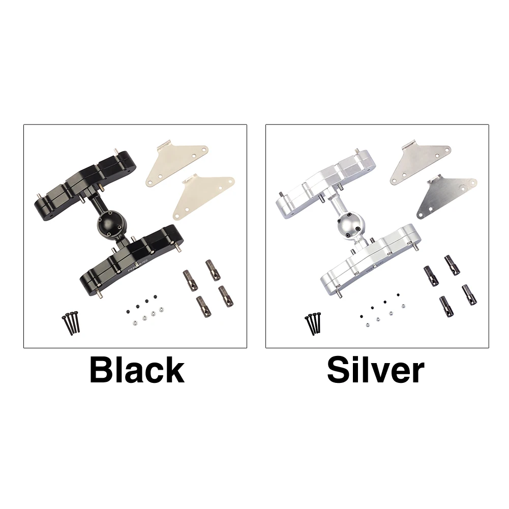 

RC Car 4WD 6WD Toy Replacement Parts Repairing Accessories Teeterboard Styling DIY Metal Seesaw Kit Truck Professional For RBR C