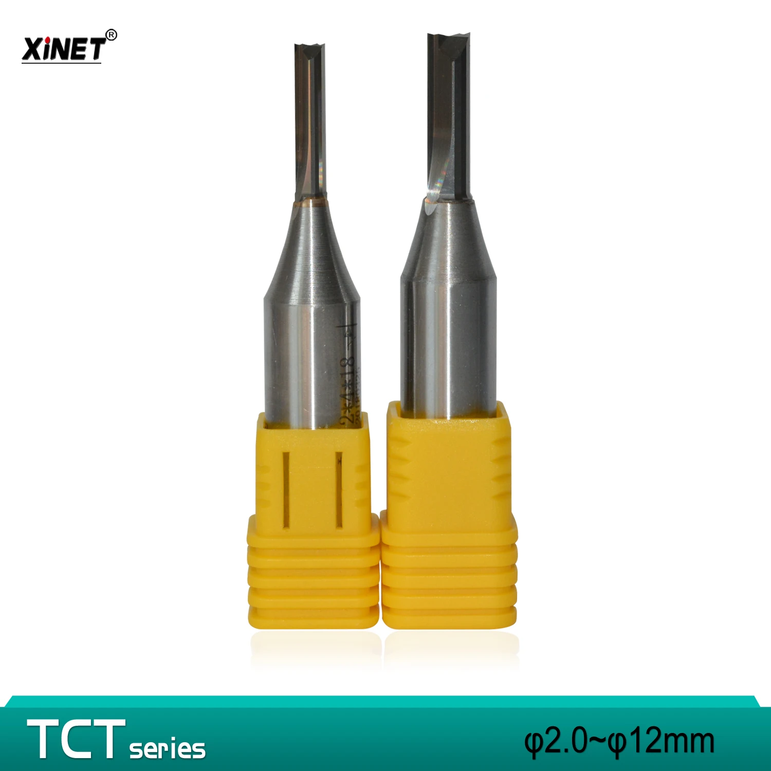 1/2 'ɼNC вольфрамовая TCT фреза с прямым концом многослойная доска фанера