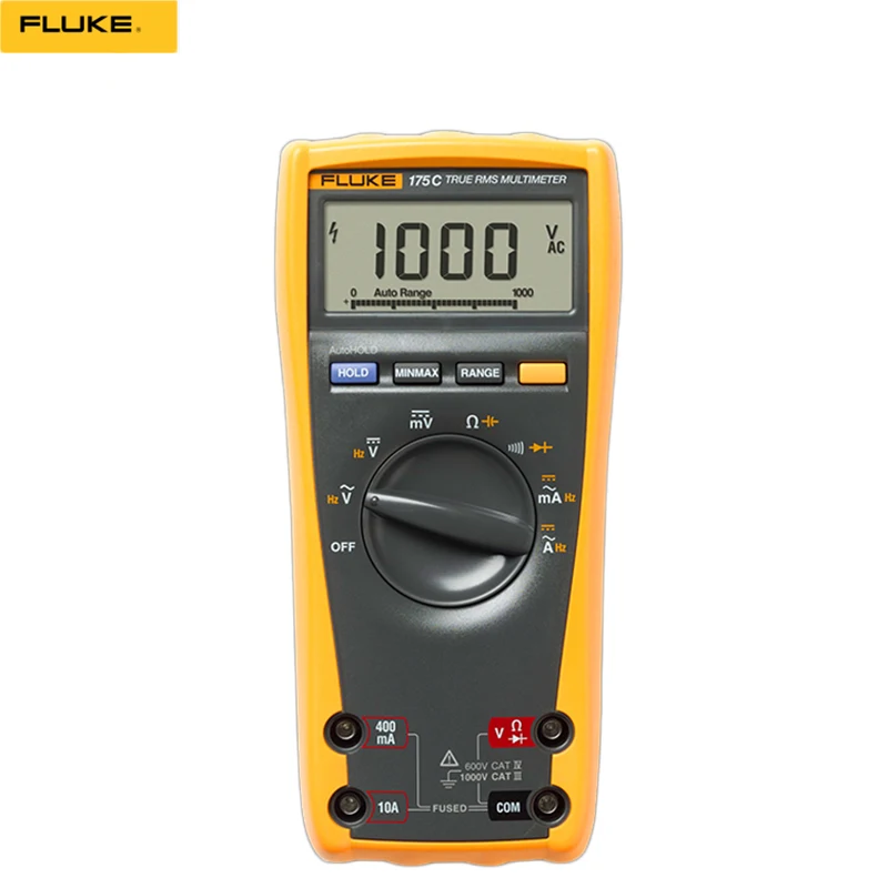 Цифровой мультиметр Fluke 175C/177C/177C тестер с функцией True RMS напряжения сопротивления