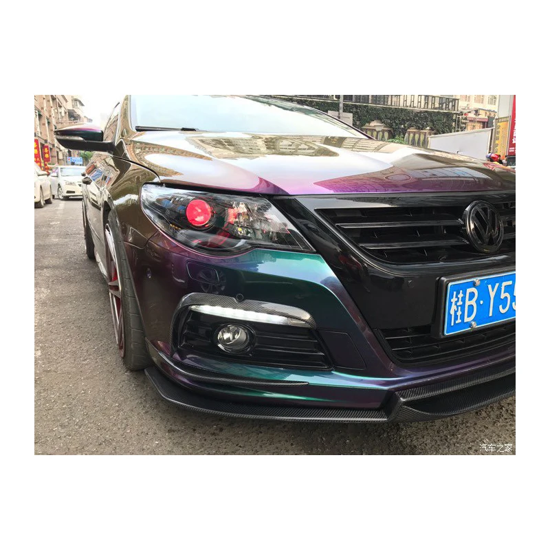 Комплект боковых вентиляционных отверстий для Volkswagen CC R line углеродное волокно