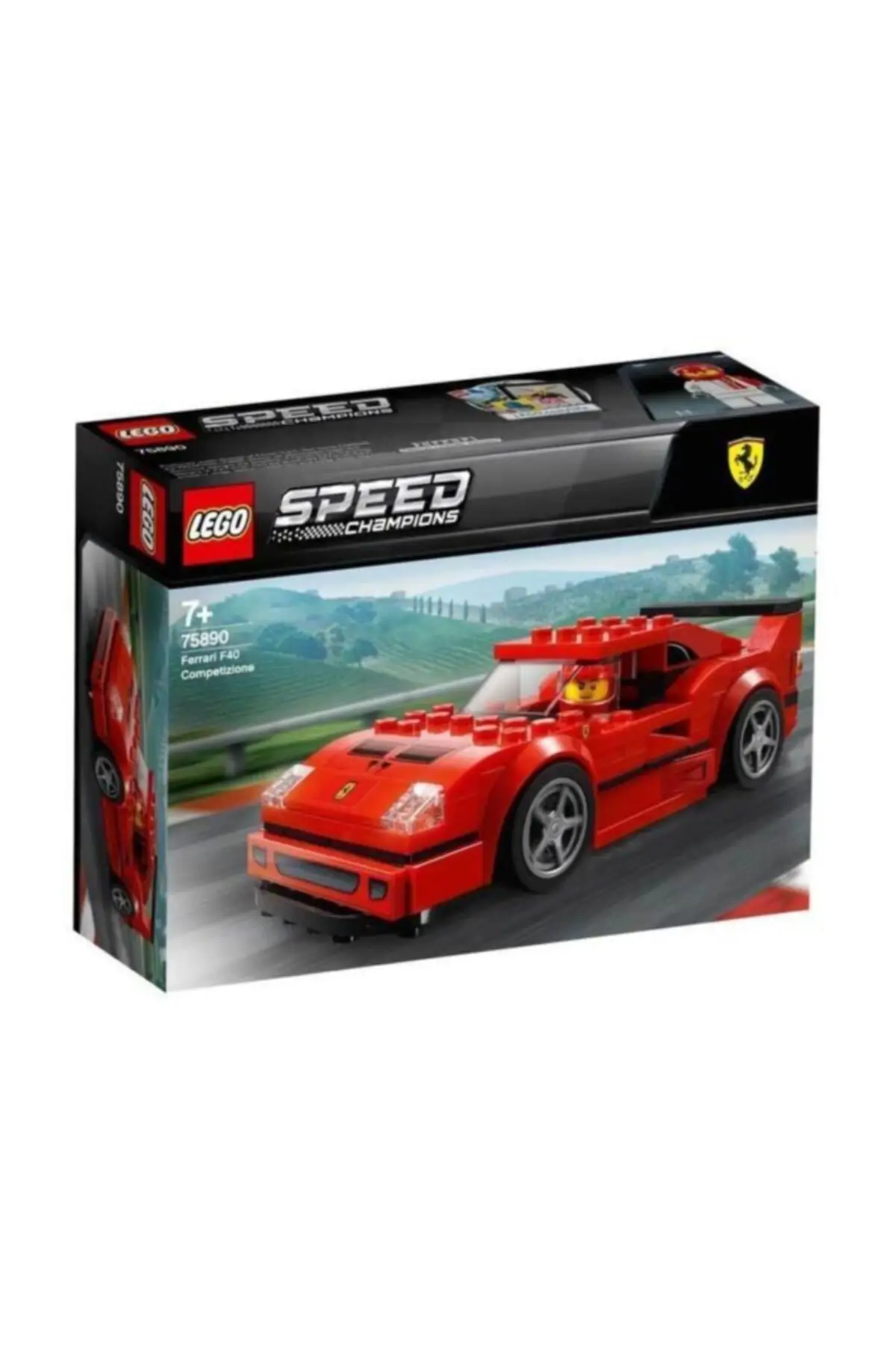 Скоростные чемпионы 75890 Ferrari F40 оригинальная коллекция LEGO для детей унисекс