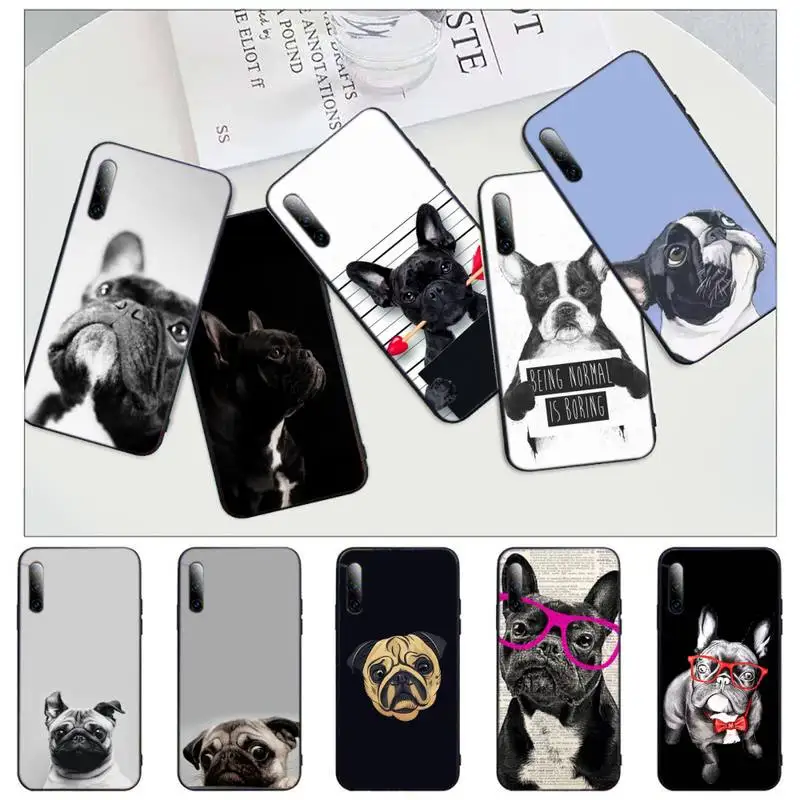 

Funny French Bulldog cute cartoon Phone Case For iphone 12 11 13 7 8 6 s plus x xs xr pro max mini shell