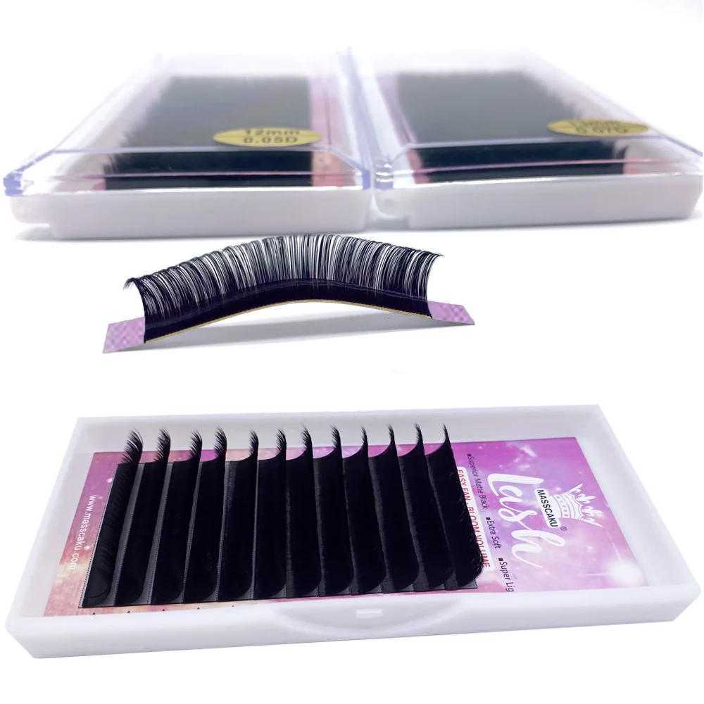 

Easy Fan Russian Volume Eyelash Extensions C/D Curl 2d/3d/4d/5d/6d~10d All As You Picked Super Soft Flare Cluster Lash Extension