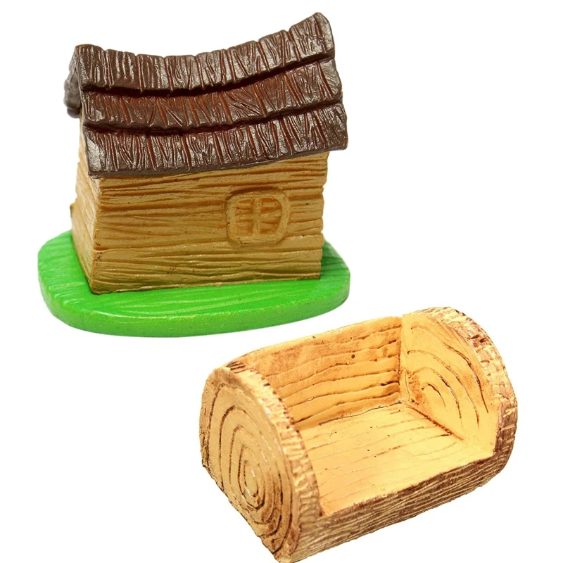 2 шт. миниатюрный кукольный домик цветочный горшок декор для садоводства мини