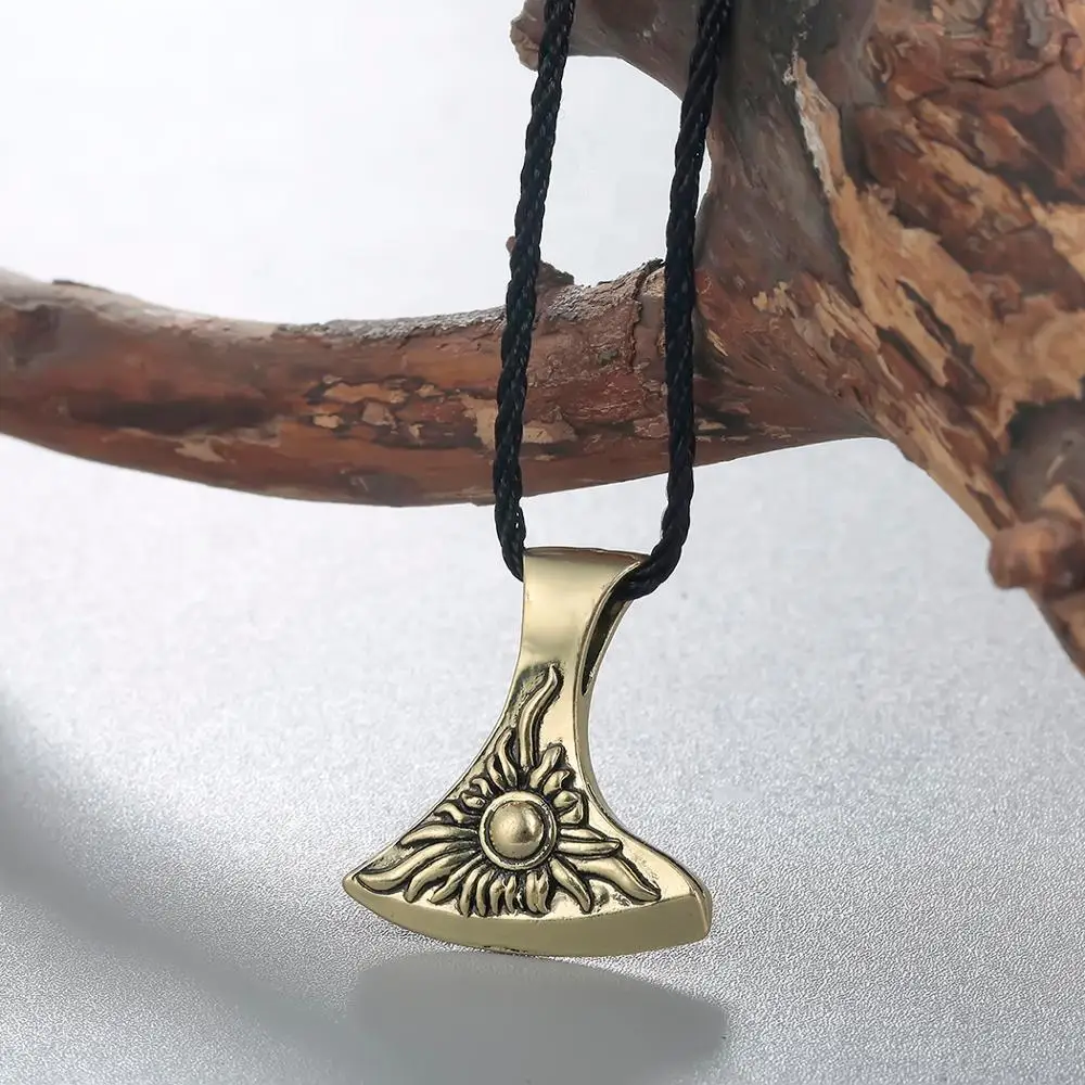 QIAMNI топор Перун славяне Викинги амулет кулон ожерелья нордический панк Тор молот