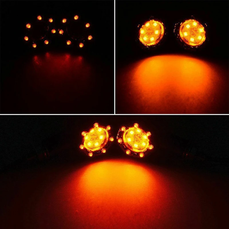 

Turn Signal Lights Lamp Bike Indicator Exterior Replacement Motorcycle