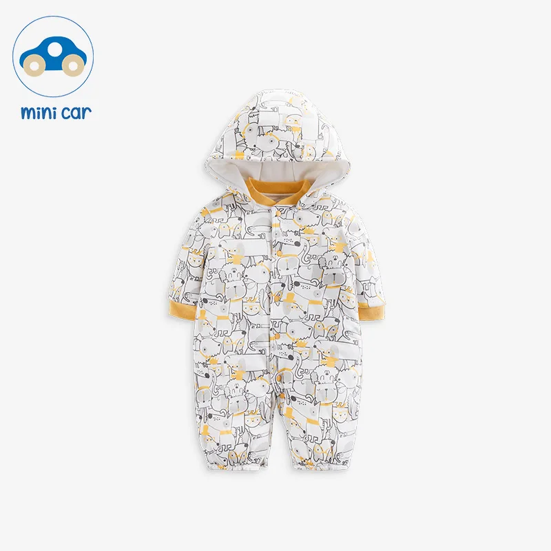 Комбинезон детский pudcoco унисекс хлопок размер: 3 m/6м/9 m/12м/18 m/24м 2 цвета |