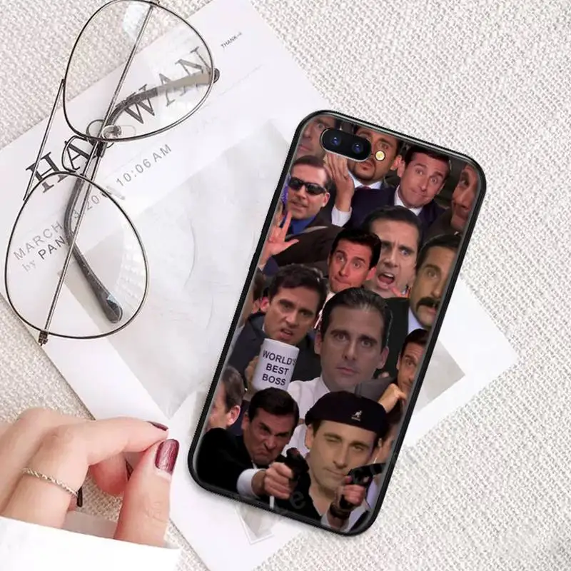 

The office tv show Phone Case For OPPO realme 7 6 5 3 2 Pro reno 3 2 Z ace Pro soft silicone coque