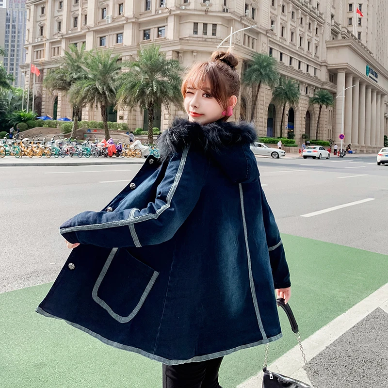 

Куртка женская из овечьей шерсти, с большим воротником