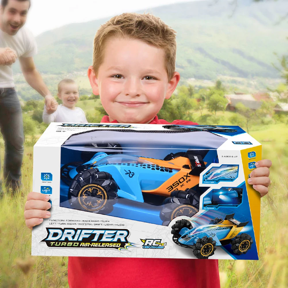 

4WD 4CH 1:12 RC Spray Stunt Car Gesture Remote Control Crawler High Speed Twist Race Drift Off-Road Vehicle with LED Light