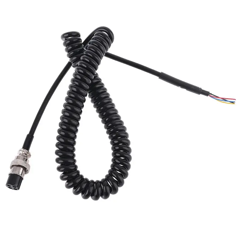Радио динамик CB микрофон 4 Pin кабель для кобра PR550 PR3100 иди и болтай Walkie Talkie|Запчасти