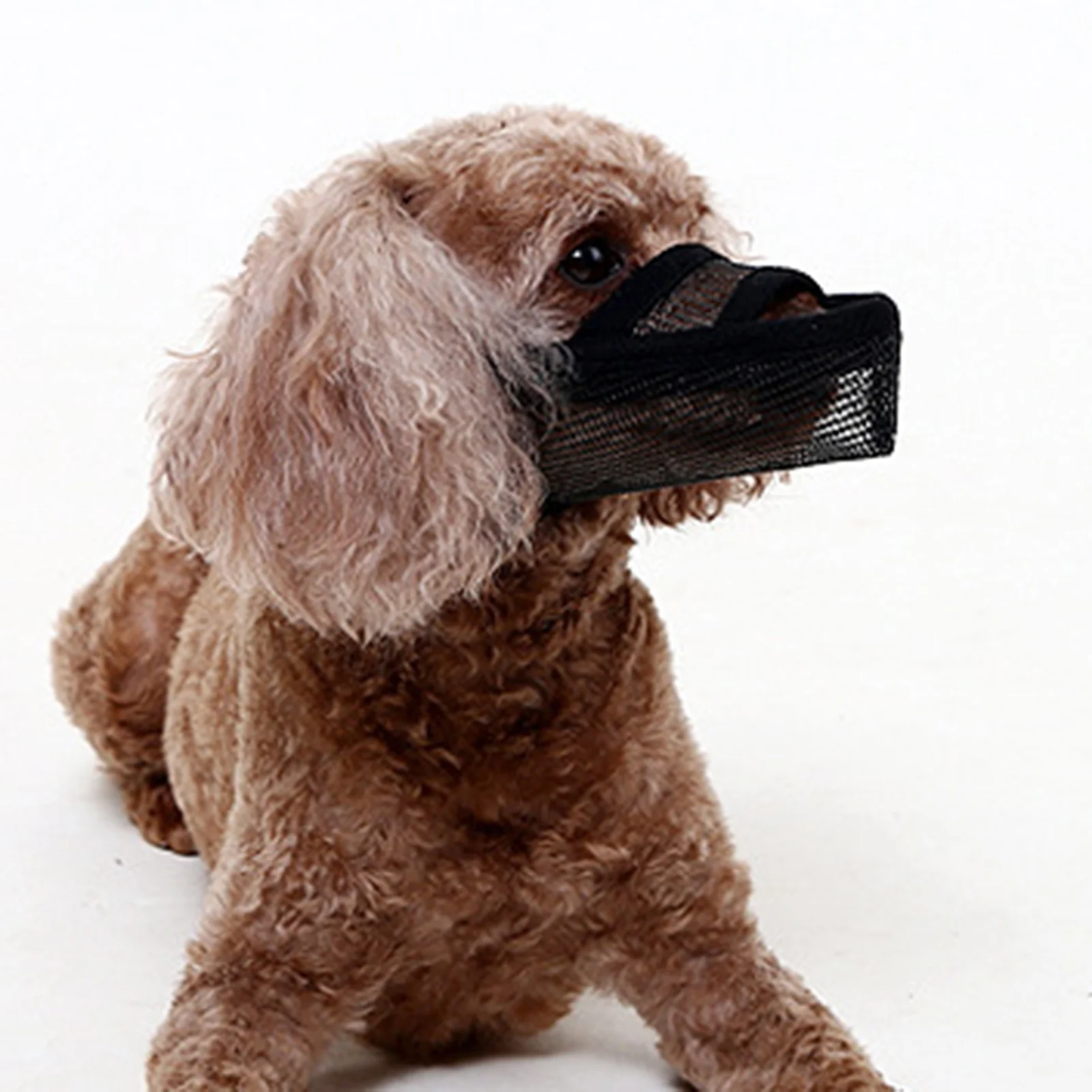 Воздухопроницаемый мягкий намордник для собак S M L сетчатый домашних животных