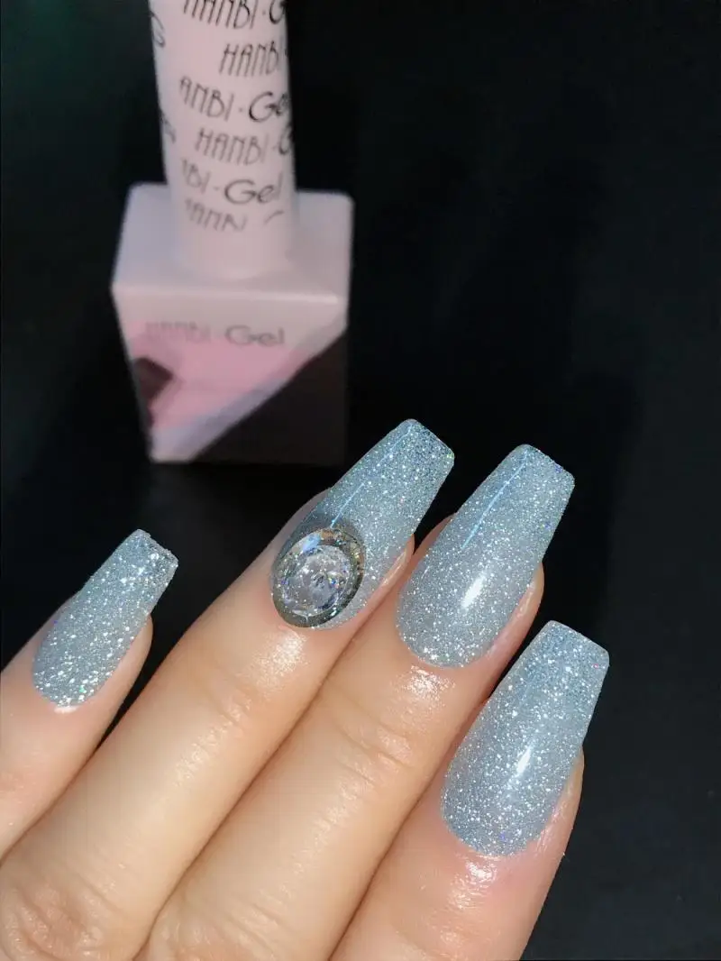 

9 Colors Diamond Glue Nail Reflective Glitter Glue Bright Nail Glue Long Lasting Nail Polish Nail Glue Decoration Dropship TSLM1