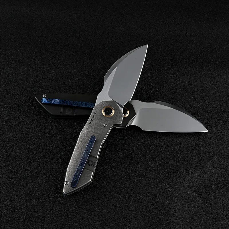 Складной нож DICORIA Macaw лезвие M390 титановая ручка тактические карманные ножи