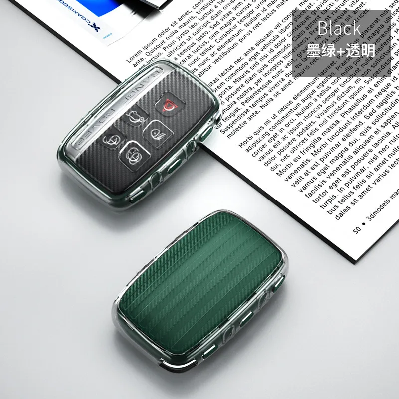 

Car key case for jaguar xf xj for land rover freelander 2 protection cover auto holder shell keychain car-styling accessories