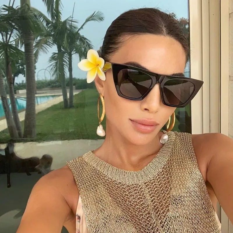 2020 популярные женские очки от солнца Ретро Солнцезащитные роскошные брендовые