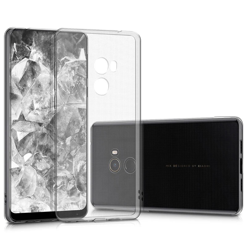 Прозрачный Мягкий ТПУ силиконовый чехол для Xiaomi Mi Mix/Mix Pro 6 4 телефона 360