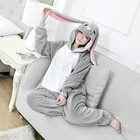 Machimaro Kigurumi Hoodlum Rabbit женская пижама с длинными ушками Банни ABDL Onesie для взрослых цельная Пижама Пижамный костюм для косплея